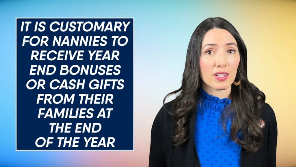 nanny year end tasks