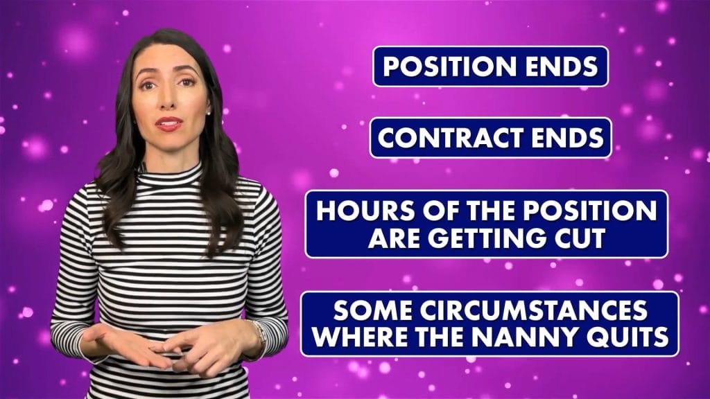 nanny unemployment